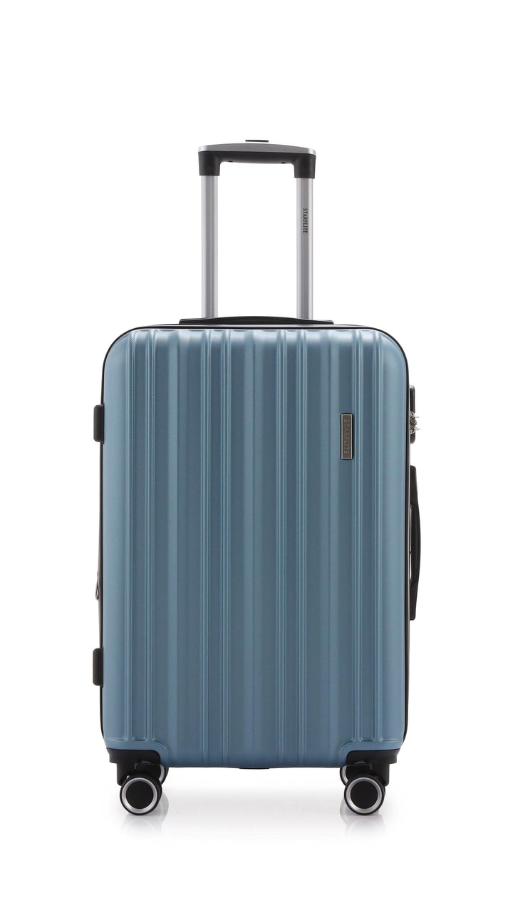 STARFLITE - BALI - VALISE RIGIDE EXTENSIBLE VUE DE FACE - BLEU