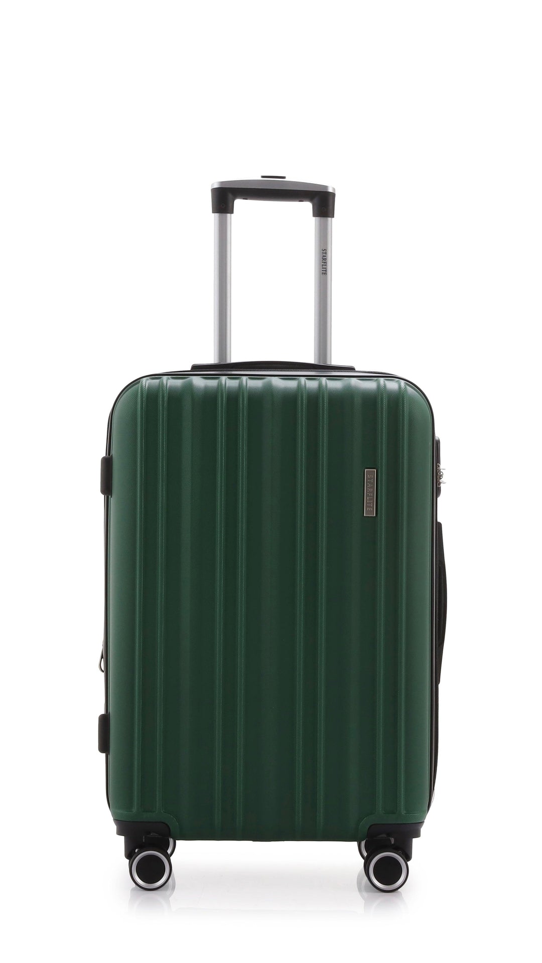 STARFLITE - BALI - VALISE RIGIDE EXTENSIBLE VUE DE FACE - VERT MILITAIRE