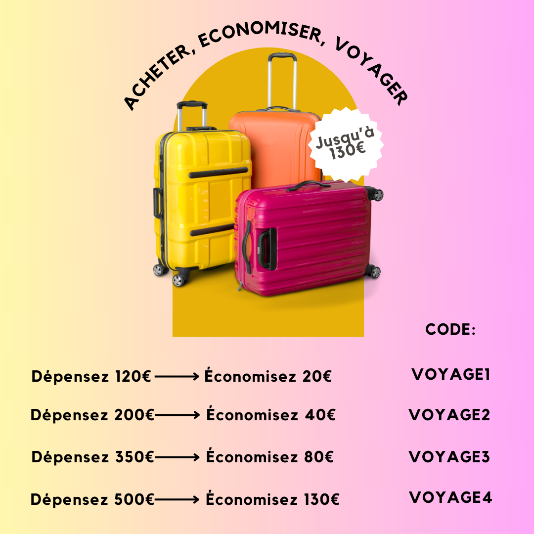 Soldes d’été: Valise et bagage chez le Monde Du Bagage