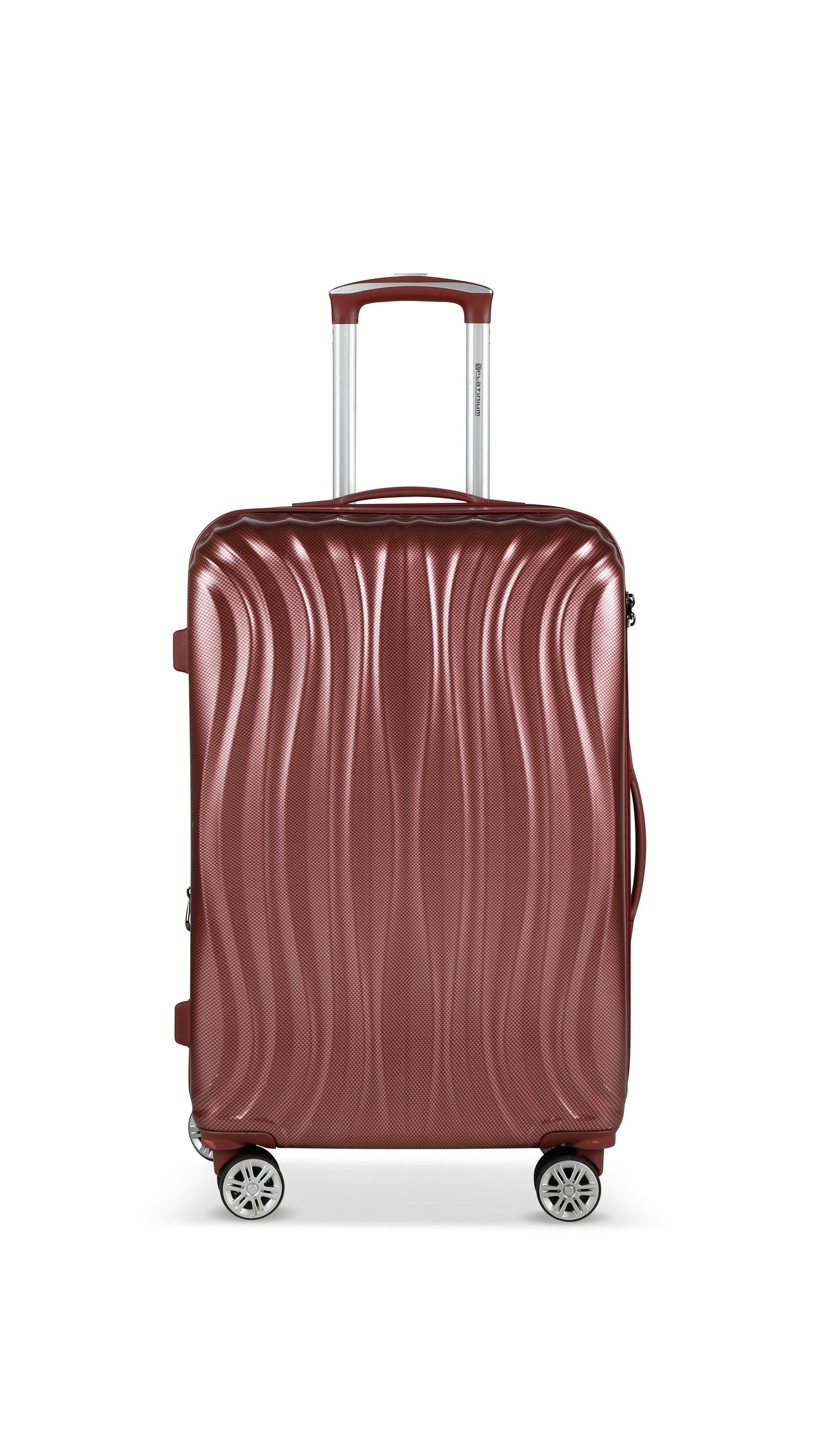 PLATINIUM - VALISE RIGIDE EXTENSIBLE - ROME - BORDEAUX - LE MONDE DU BAGAGE