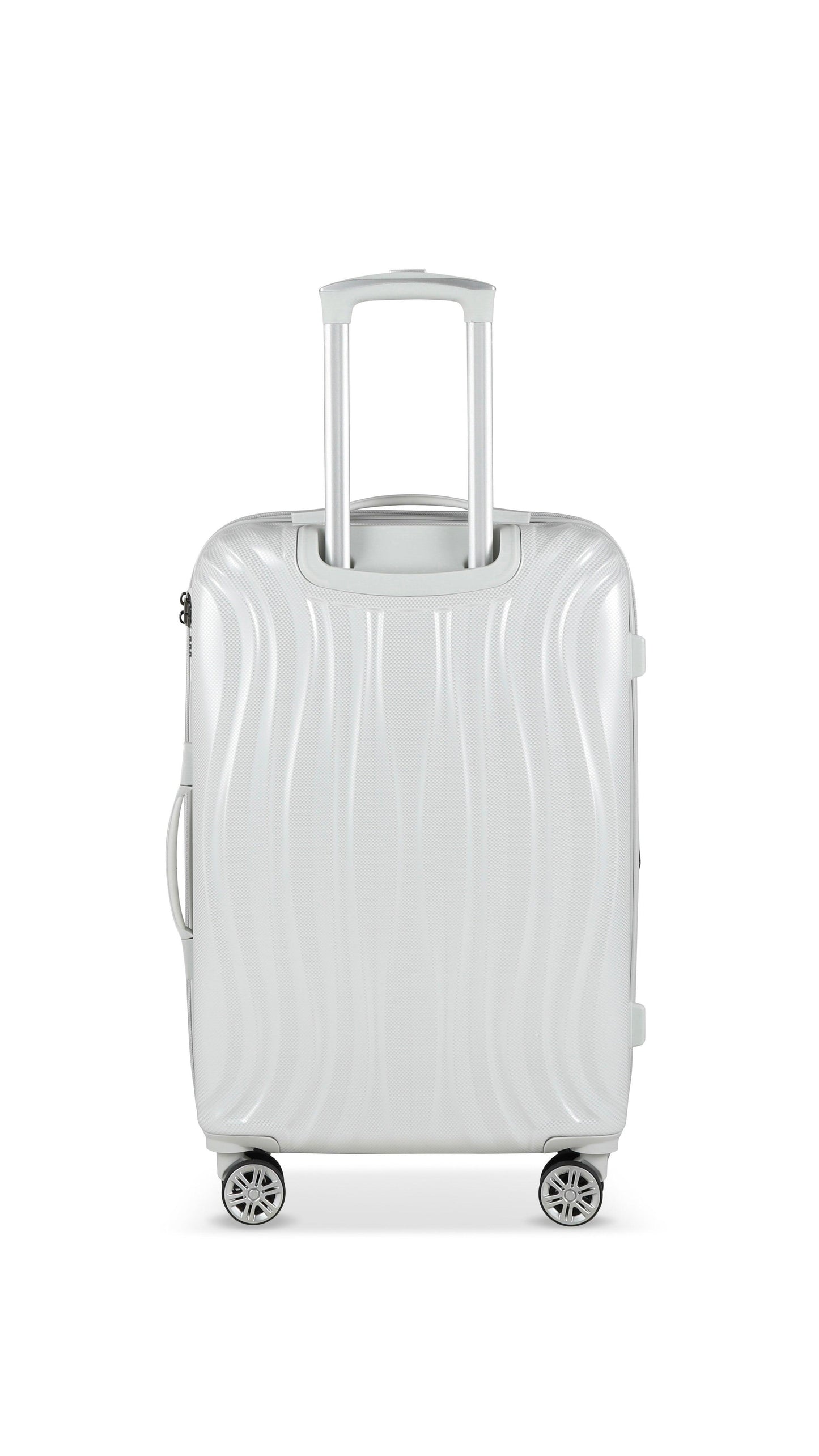 PLATINIUM - PRAGUE - VALISE TAILLE MOYENNE RIGIDE EXTENSIBLE - BLANC - LE MONDE DU BAGAGE