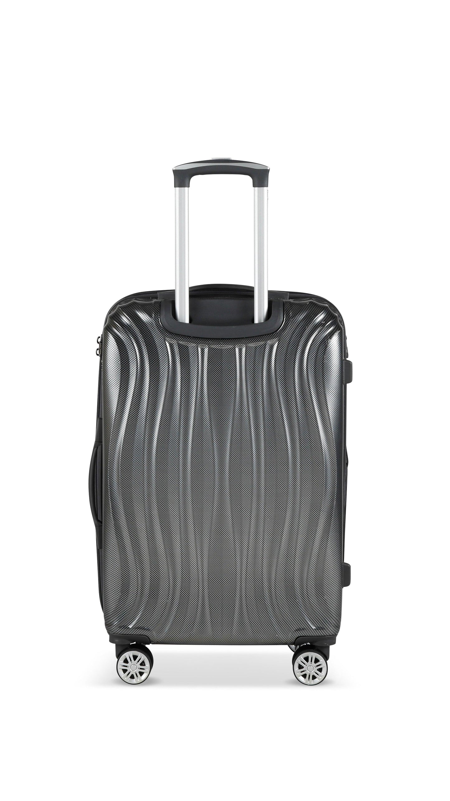 PLATINIUM - ST TROPEZ - VALISE RIGIDE EXTENSIBLE - NOIR - LE MONDE DU BAGAGE