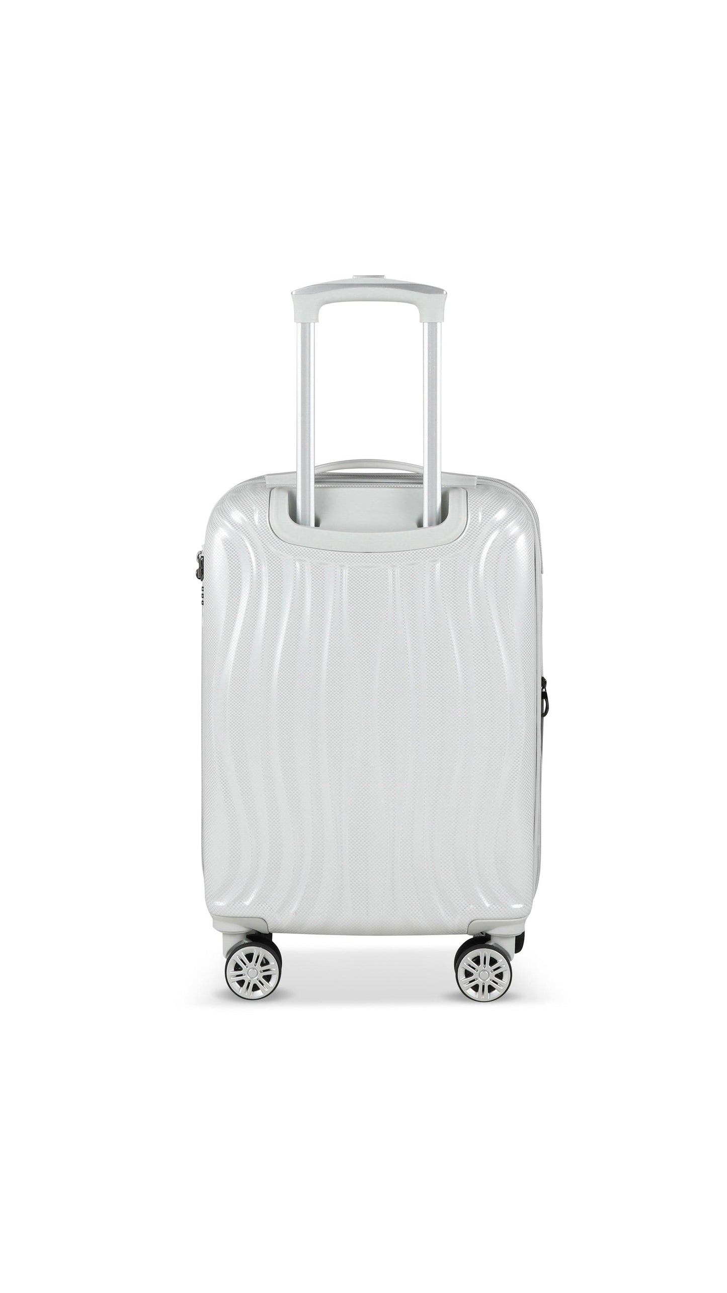 PLATINIUM - PRAGUE - VALISE TAILLE CABINE RIGIDE EXTENSIBLE - BLANC - LE MONDE DU BAGAGE