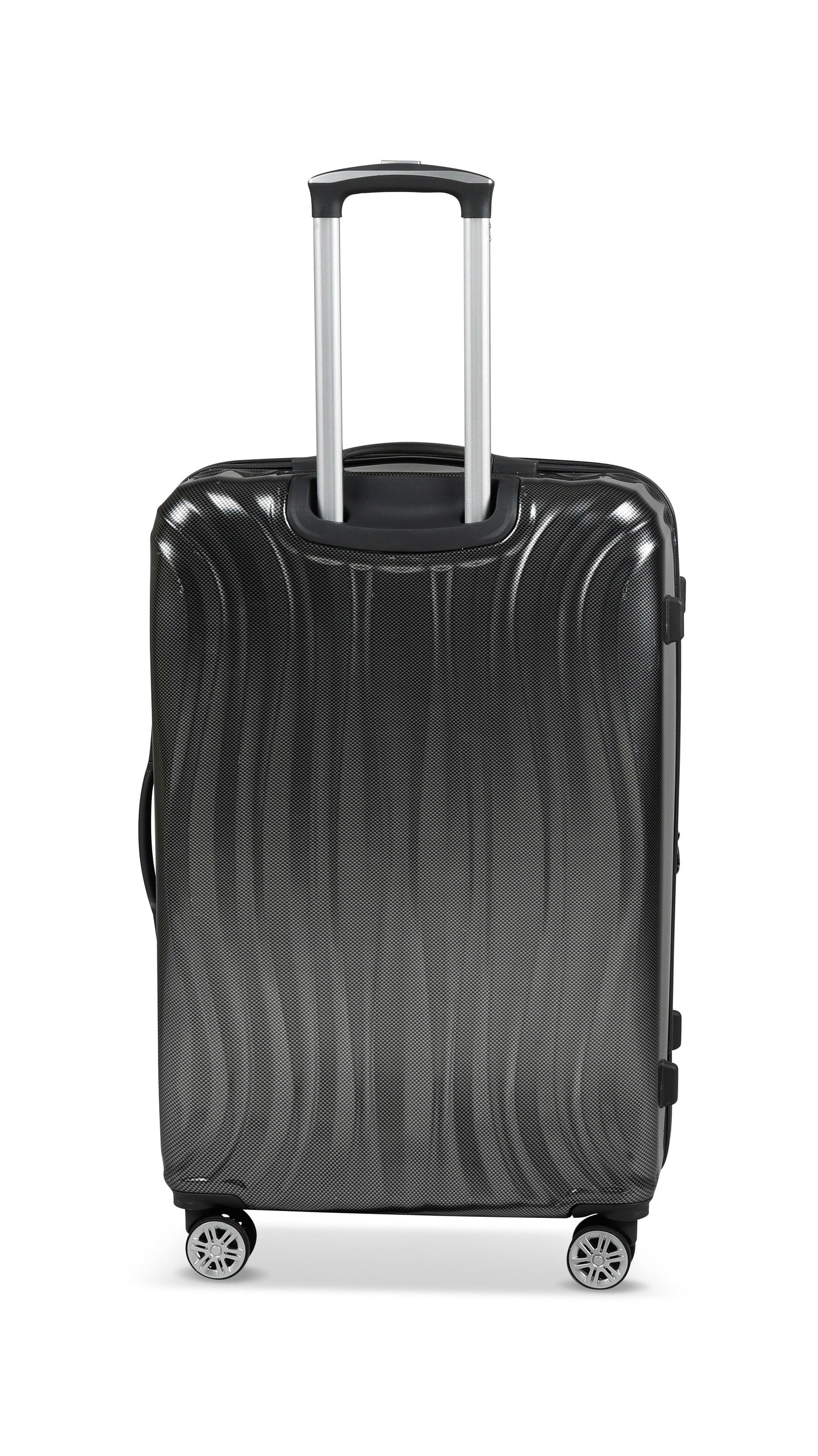 PLATINIUM - ST TROPEZ - VALISE GRANDE TAILLE RIGIDE EXTENSIBLE - NOIR - LE MONDE DU BAGAGE