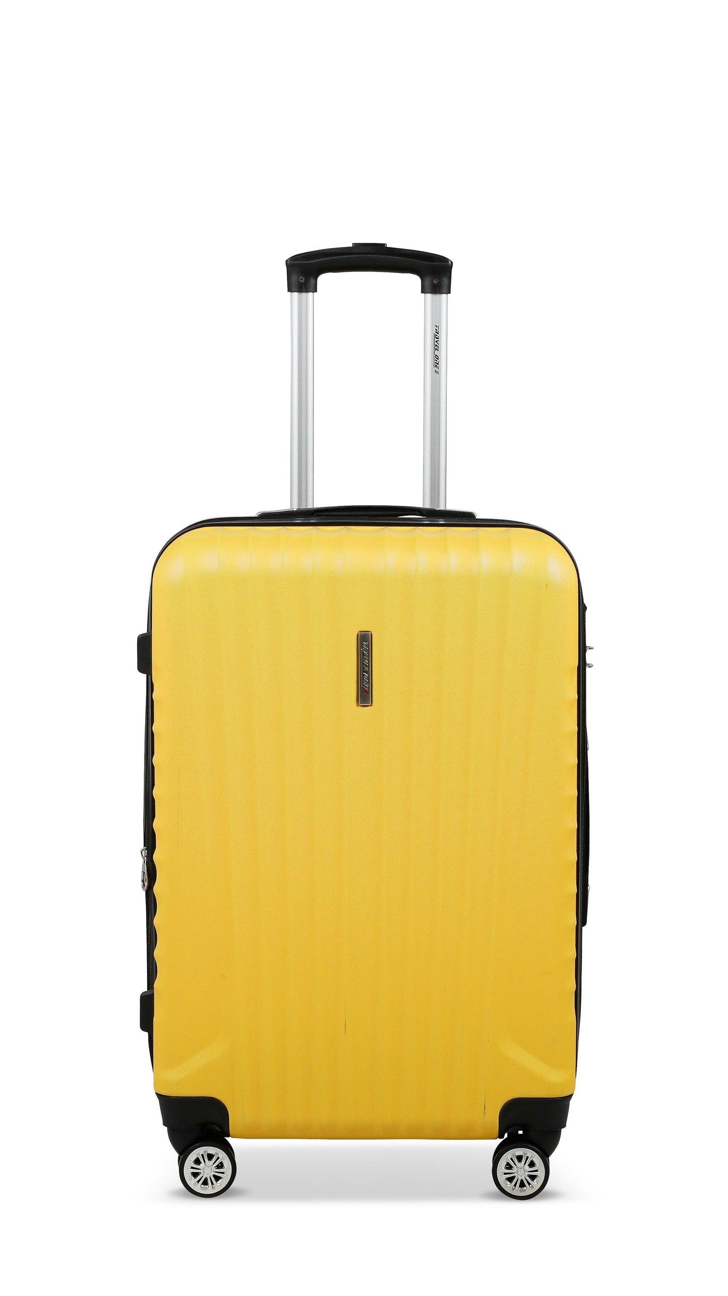 Valise Travel One Jaune Taille Moyenne 66cm vue de face