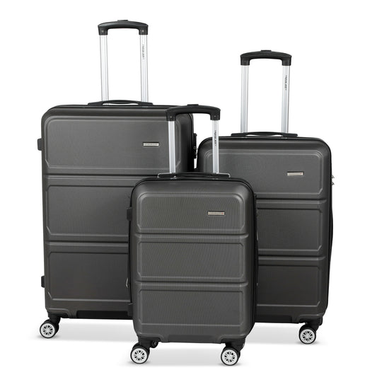 valise set de 3 valises avec soufflet et doubles roues