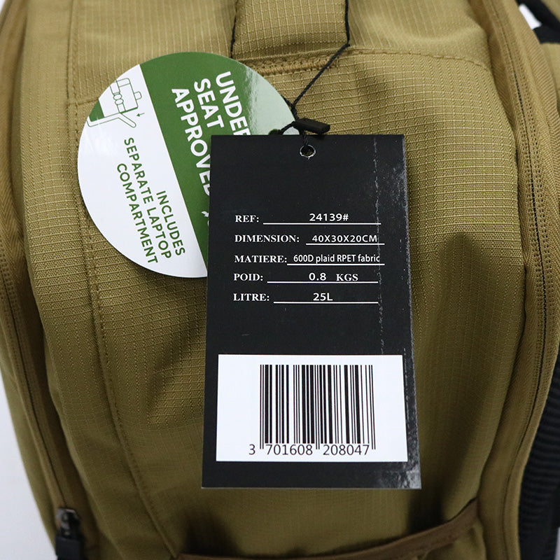 Sac à dos cabine 40x30x20 cm PLATINIUM – CITY 40