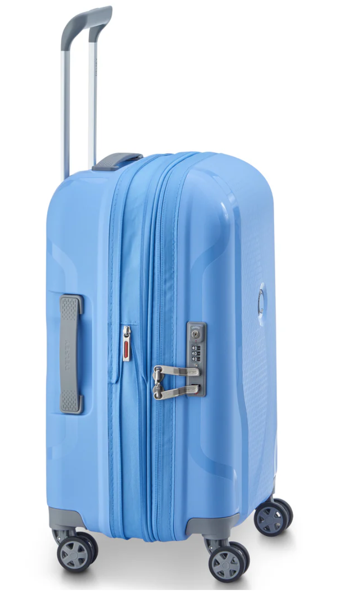 CLAVEL VALISE CABINE - S EXTENSIBLE (55CM) MATIÈRE RECYCLÉE