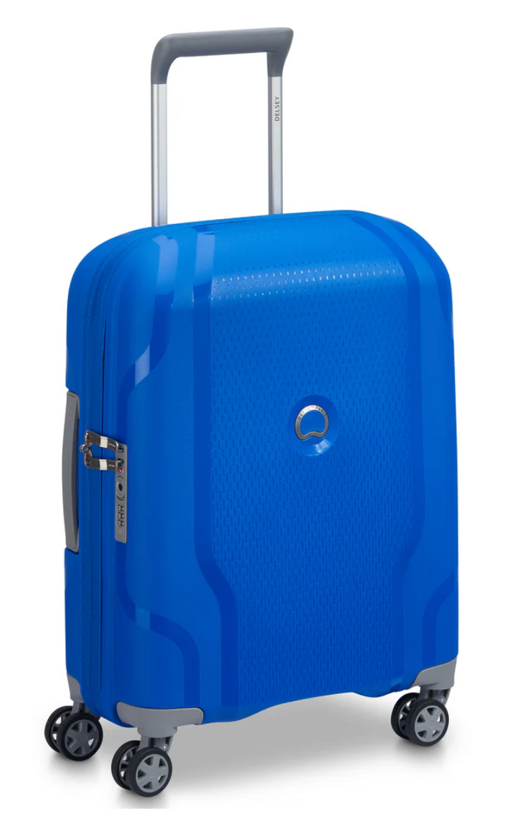 DELSEY CLAVEL VALISE CABINE - S SLIM (55CM) MATIÈRE RECYCLÉE