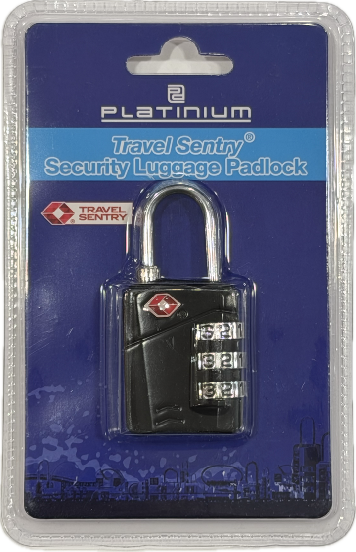 Cadenas à combinaison TSA -  Platinum