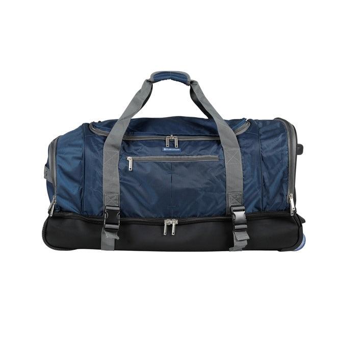 Sac de voyage Platinium bleu sans bandoulière taille Large 80cm vue de face