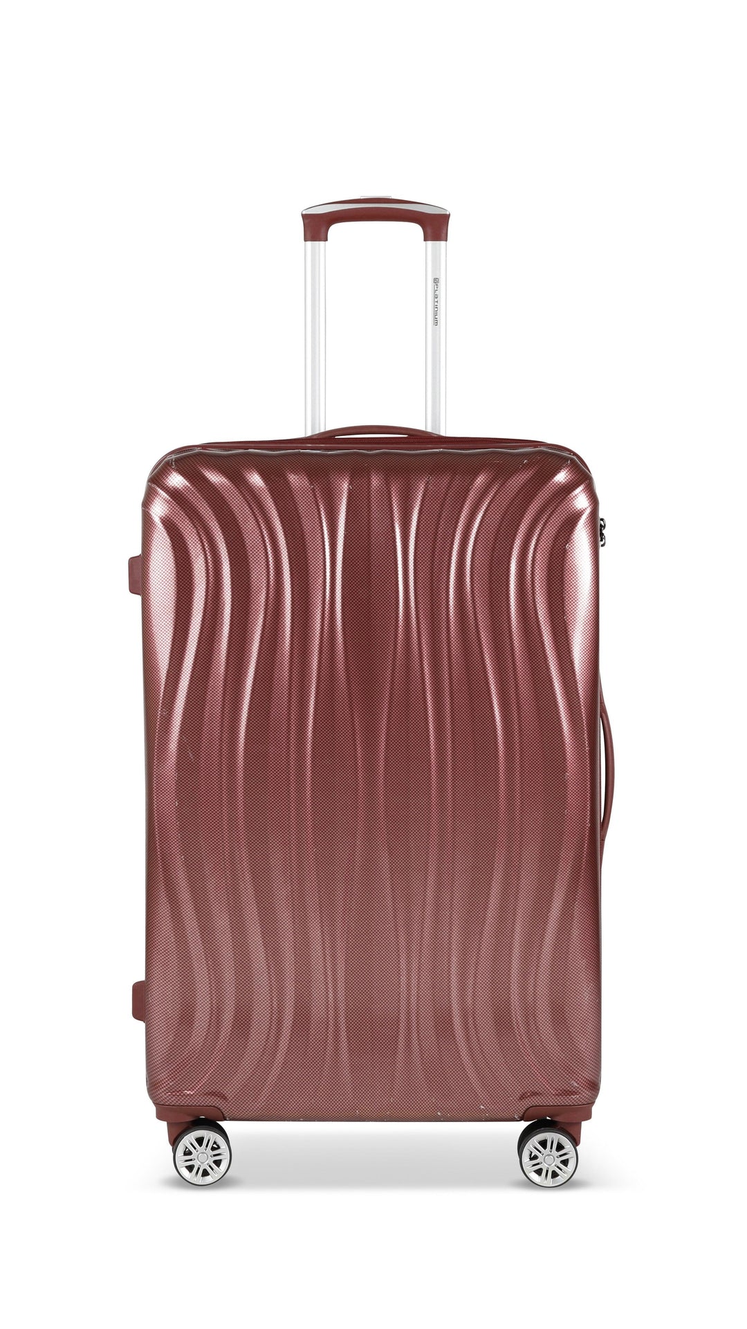 PLATINIUM - VALISE GRANDE TAILLE RIGIDE EXTENSIBLE - ROME - BORDEAUX - LE MONDE DU BAGAGE