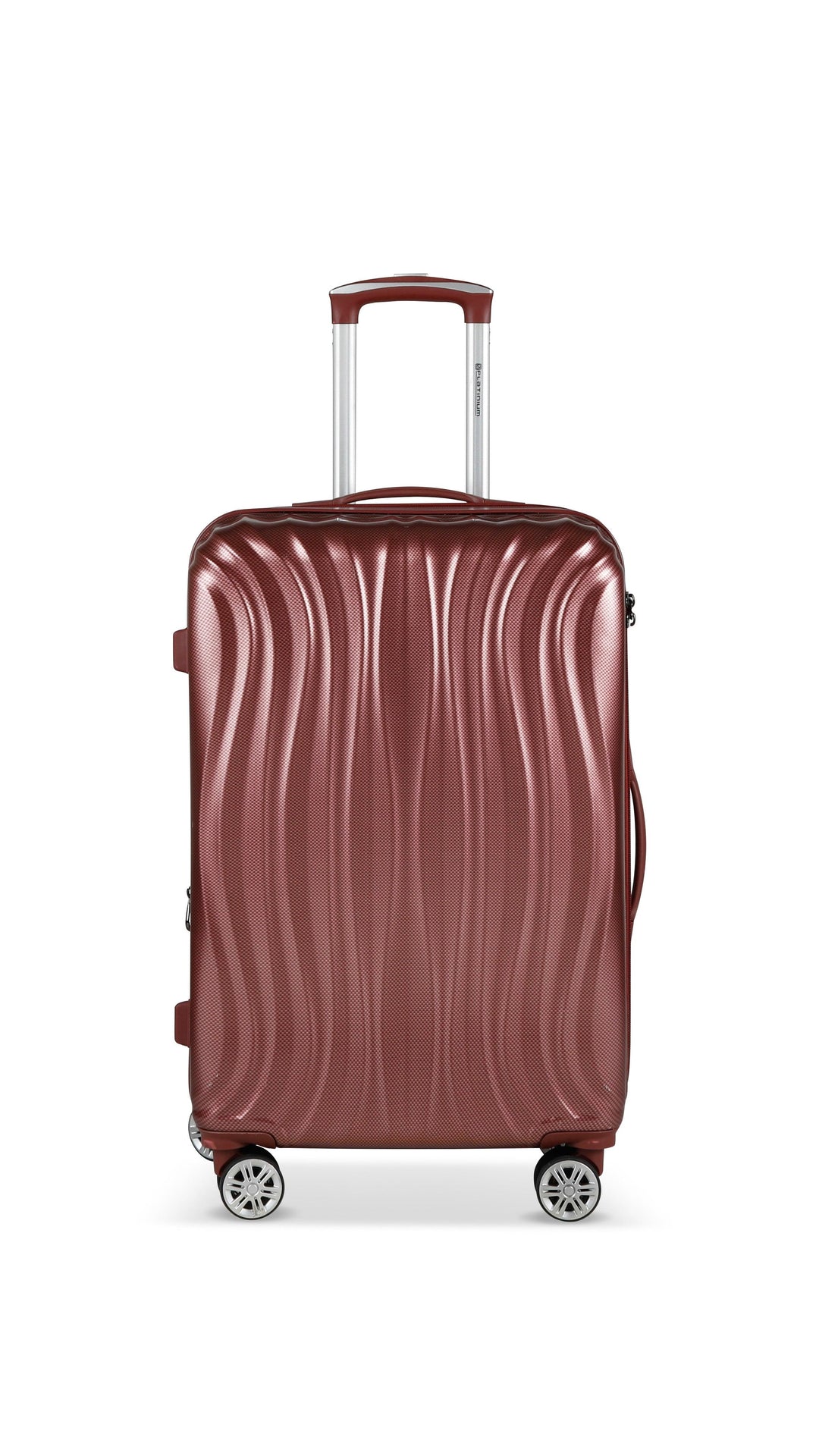 PLATINIUM - VALISE TAILLE MOYENNE RIGIDE EXTENSIBLE - ROME - BORDEAUX - LE MONDE DU BAGAGE