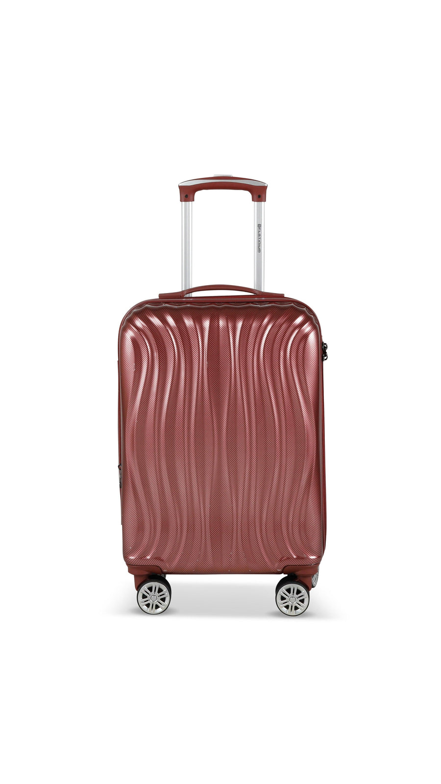 PLATINIUM - VALISE TAILLE CABINE RIGIDE EXTENSIBLE - ROME - BORDEAUX - LE MONDE DU BAGAGE