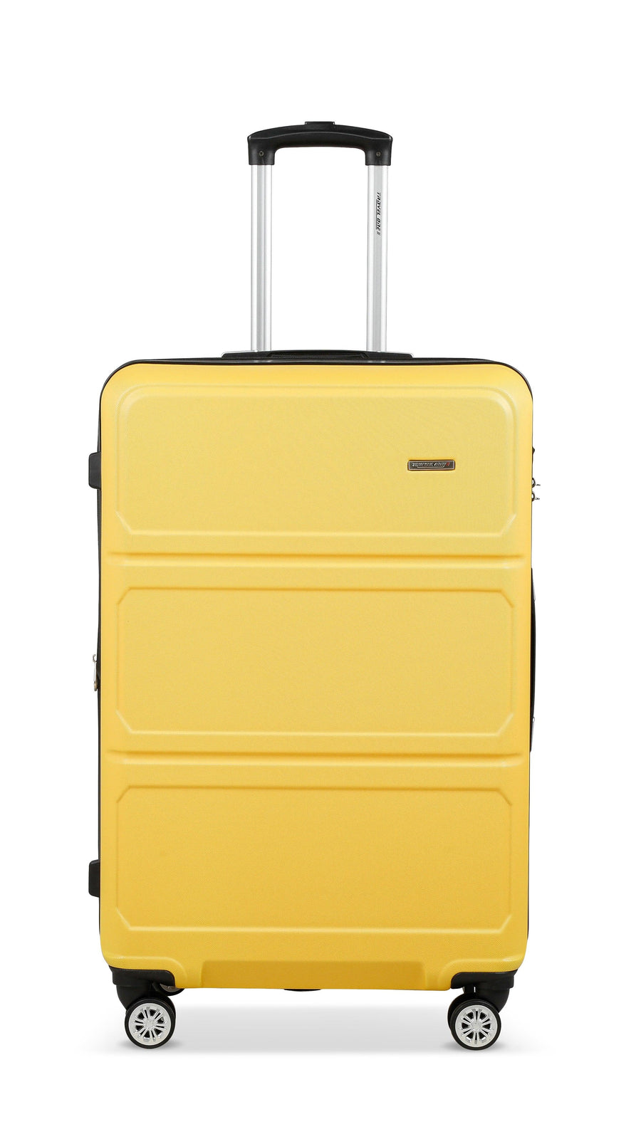 Valise Travel One Jaune Taille Large 76cm extensible vue de face