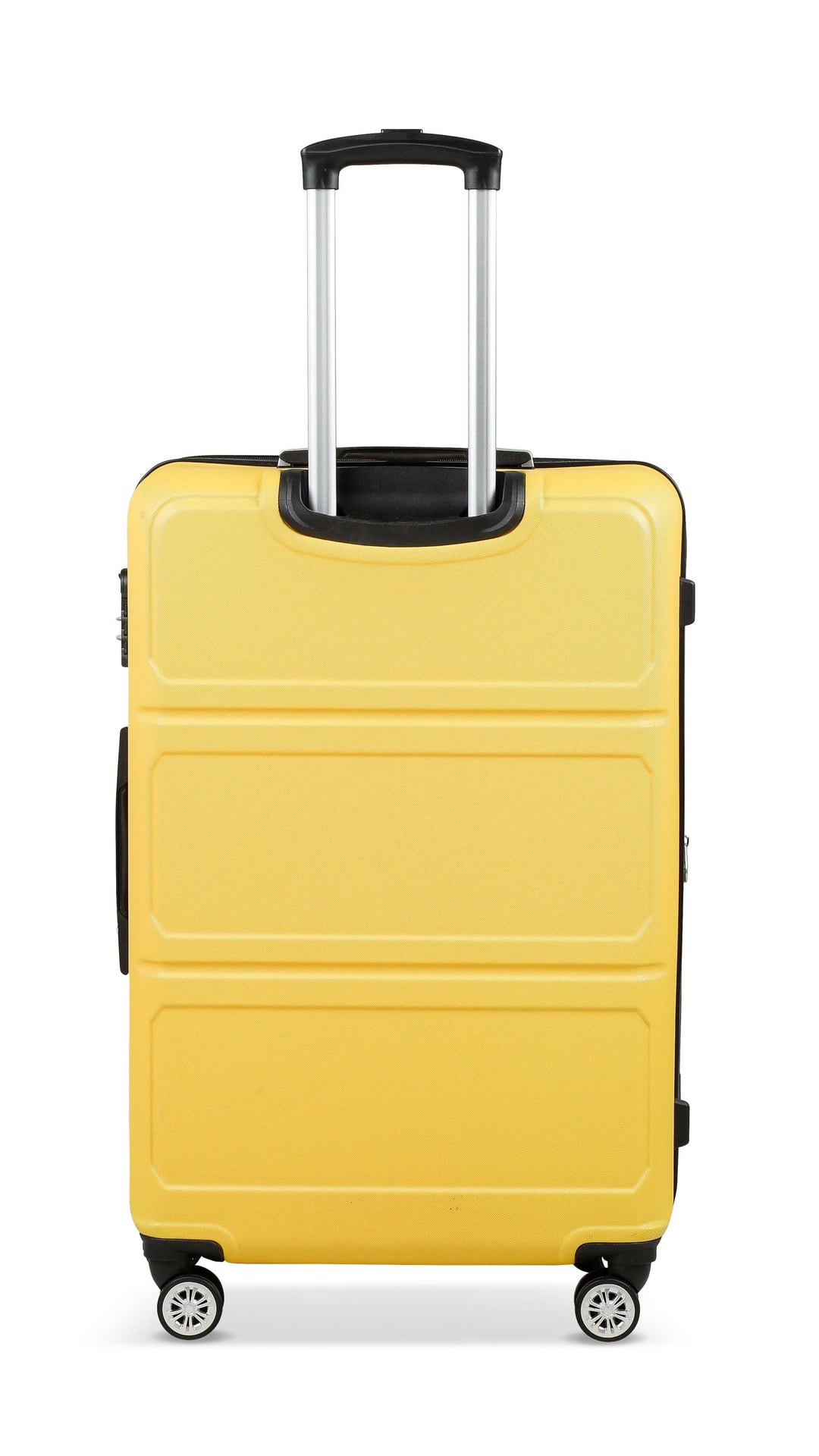 Valise Travel One Jaune Taille Large 76cm extensible vue de dos