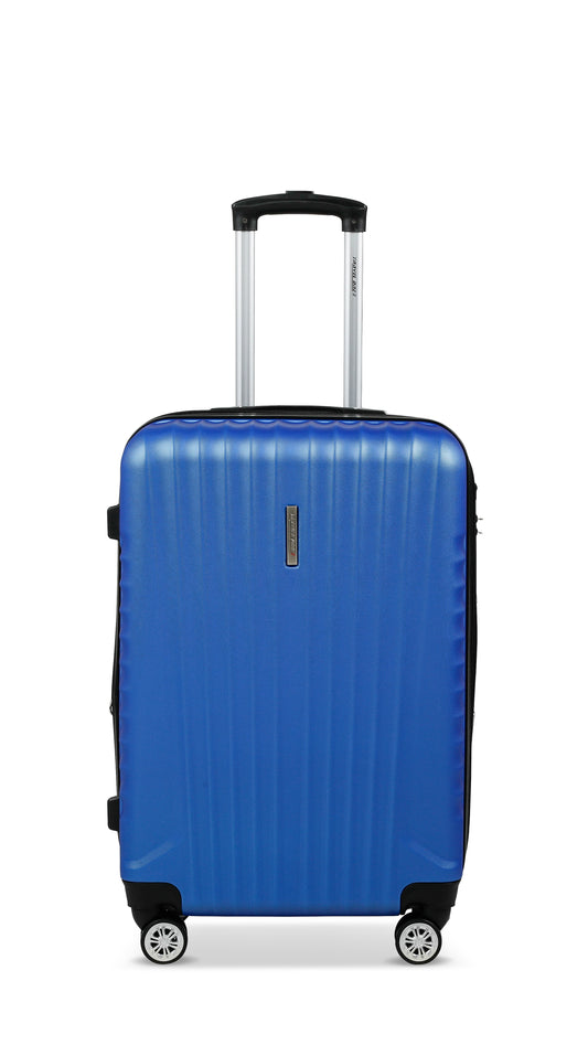 Valise Travel One Bleu Taille Moyenne 66cm extensible vue de face