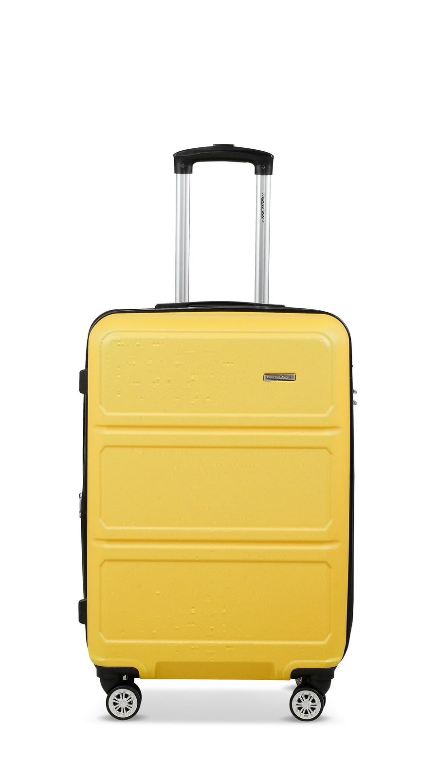 Valise Travel One Jaune Taille Moyenne 66 cm extensible vue de face