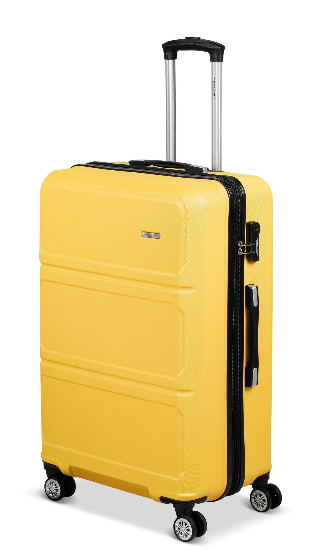 Valise Travel One Jaune Taille Large 76cm extensible vue de profil