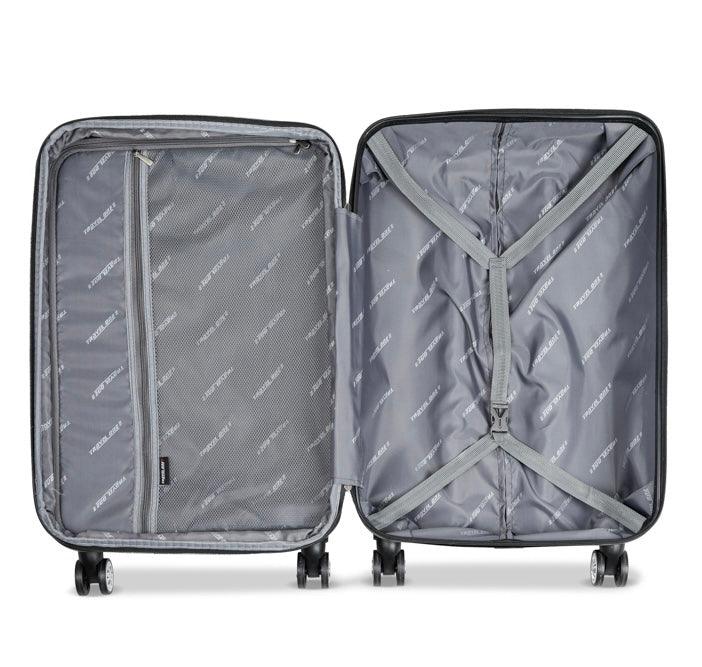 Valise Travel One Bleu Taille Large 76cm extensible vue de l’intérieur