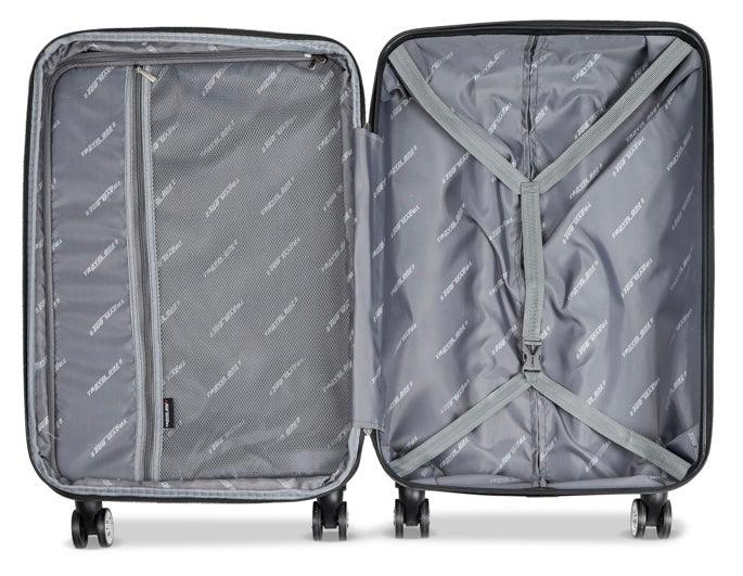 Valise Travel One Gris Taille Large 76cm extensible vue de l’intérieur