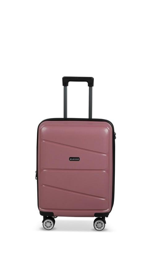 Valise Platinium Taille Cabine (55cm) Rose polypropylène