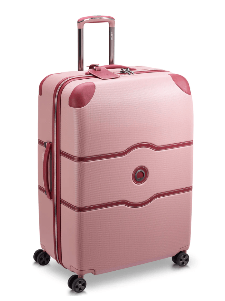 Valise CHATELET 2.0 couleur Rose Taille Large 76cm Vue de profil