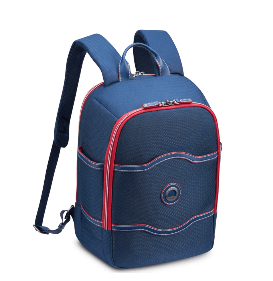 Sac à dos CHATELET 2.0 couleur Bleu Taille Protection 15.6” pouce Vue de profil