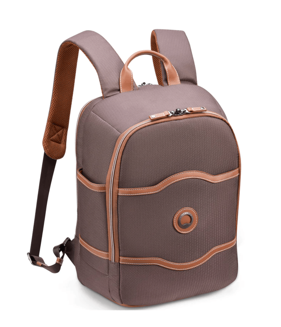 Sac à dos CHATELET 2.0 couleur Marron Taille Protection 15.6” pouce Vue de profil