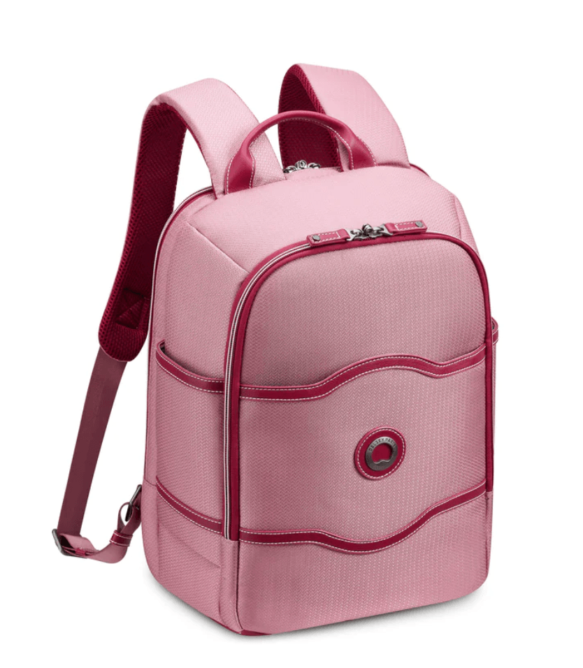 Sac à dos CHATELET 2.0 couleur Rose Taille Protection 15.6” pouce Vue de profil