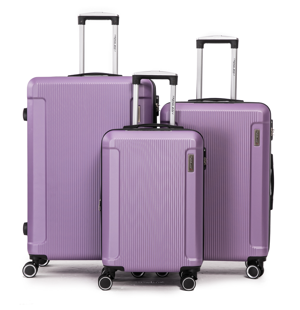 Set de 3 valise violet Travel One