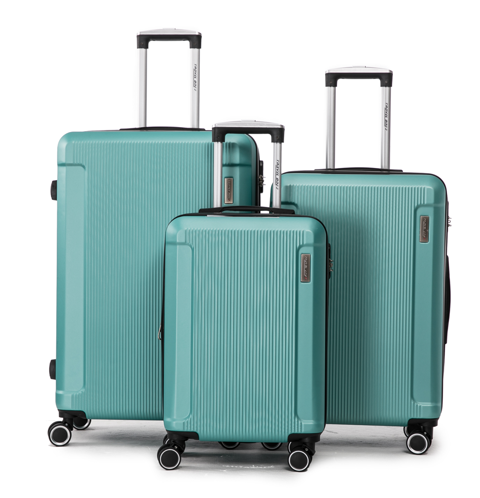 Valise vert Travel One ABS