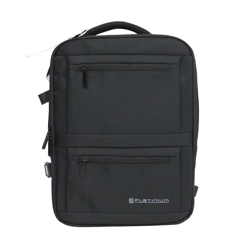 Sac à dos 40x30x20cm PLATINIUM noir